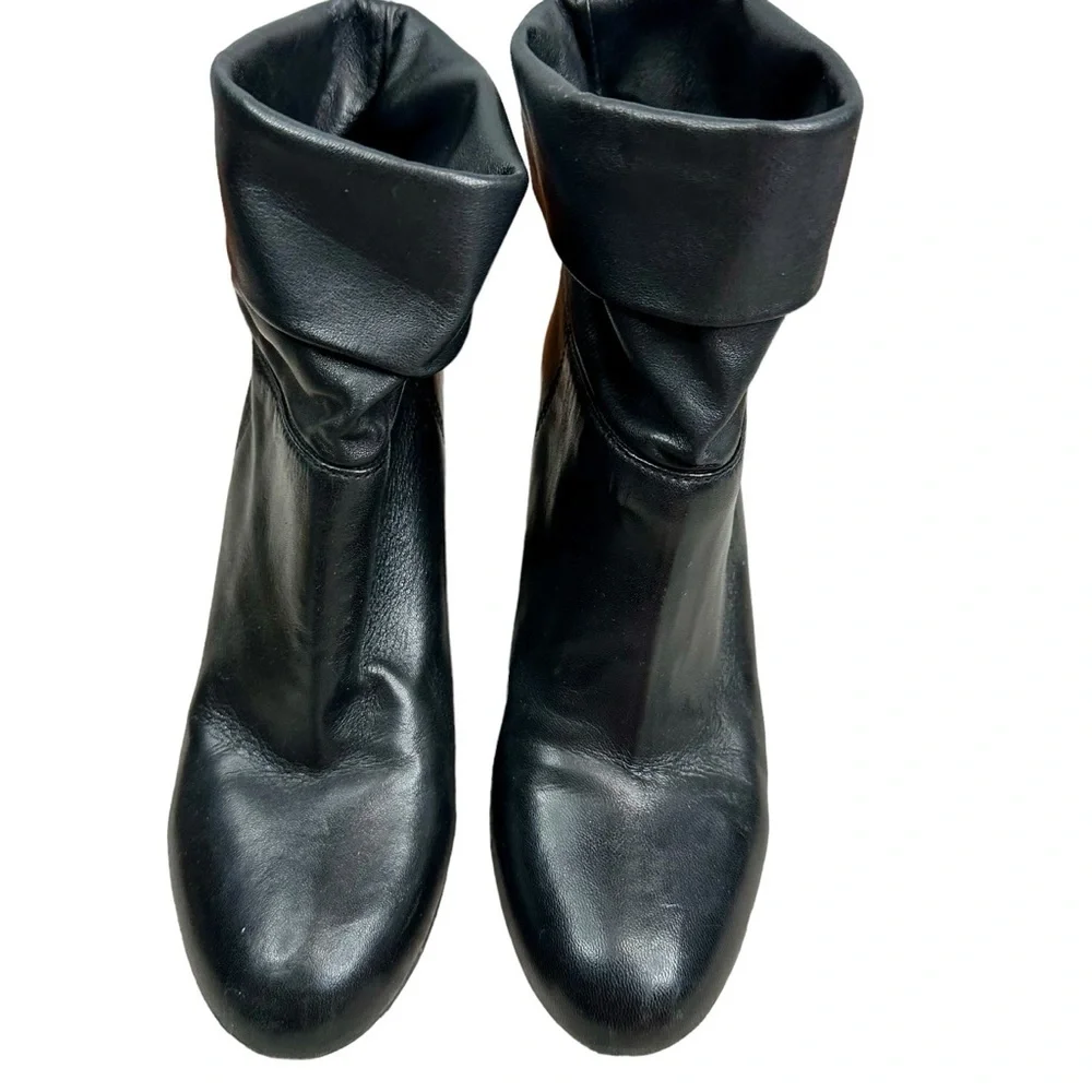 Vince Chase Slouch Leather Booties